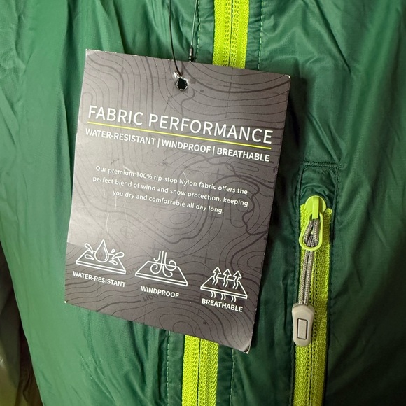 Breathable Wind Proof Waterproof YKK Jacket NWT 189.00 - Picture 8 of 9